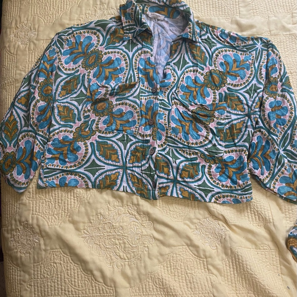 Haute Hippie Multicolor Patterned Garment - Picture 3 of 4